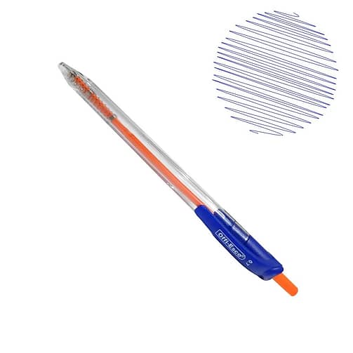 Esfero / Boligrafo Semi-gel Azul Retractil Lapicero X 1 Und