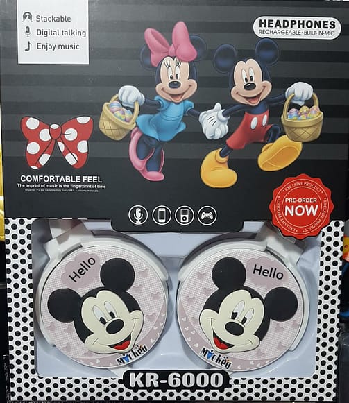 Audifonos de mickey mouse